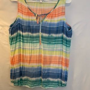 Sleeveless summer top